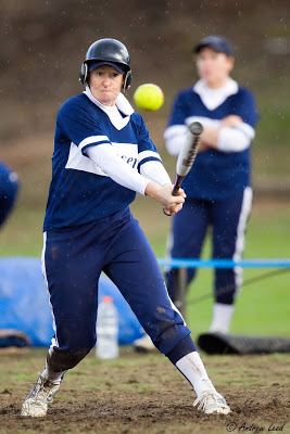 Softball – In the rain