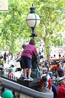 Easter Parade In Bendigo