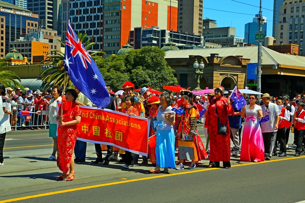 A Few Colorful Images From the Australia Day Parade In Melbourne