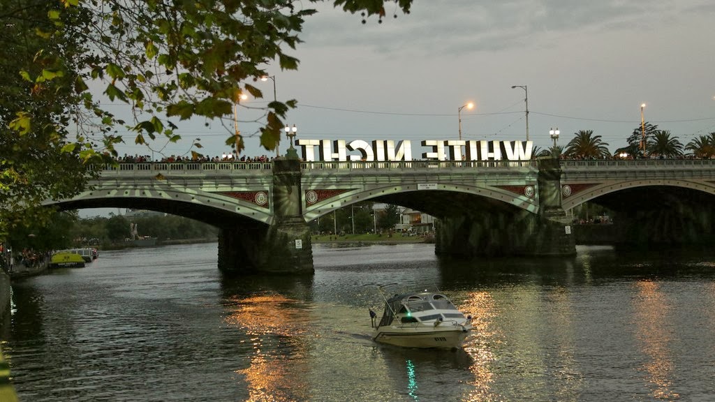 Melbourne’s White Night Light & Sound Festival