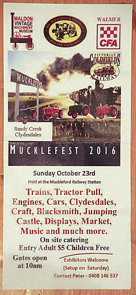 Muckleford Tractor Pull