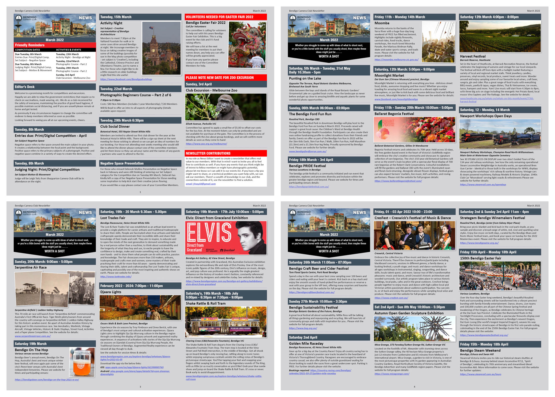 BCC Newsletter – March 2022