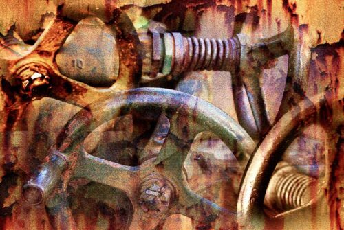 ‘Wheels Of Industry’ by Les Wiles –  Wining Digital Set Subject